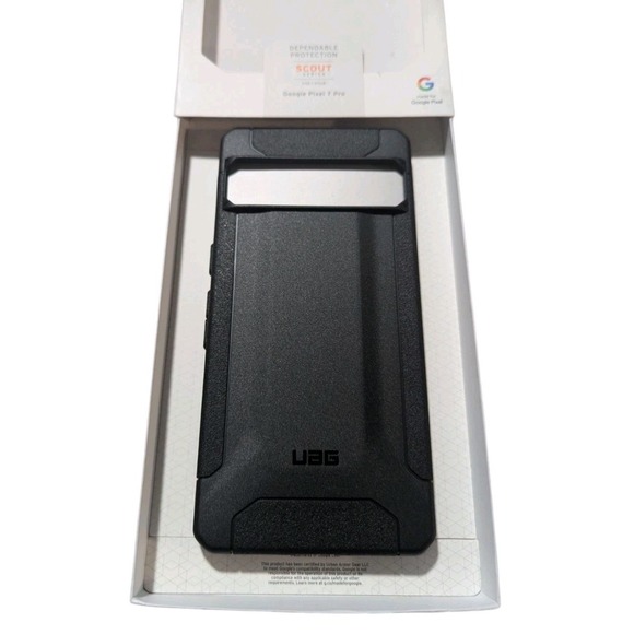 O6. UAG‎ Urban Armor Gear Scout Case Google Pixel 7 Pro - Black - Picture 1 of 2